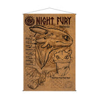Produktbild Drachenzähmen leicht gemacht - Night Fury Wall Scroll