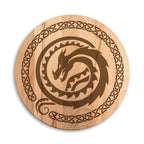 Image produit Dragons - Planche à découper avec logo