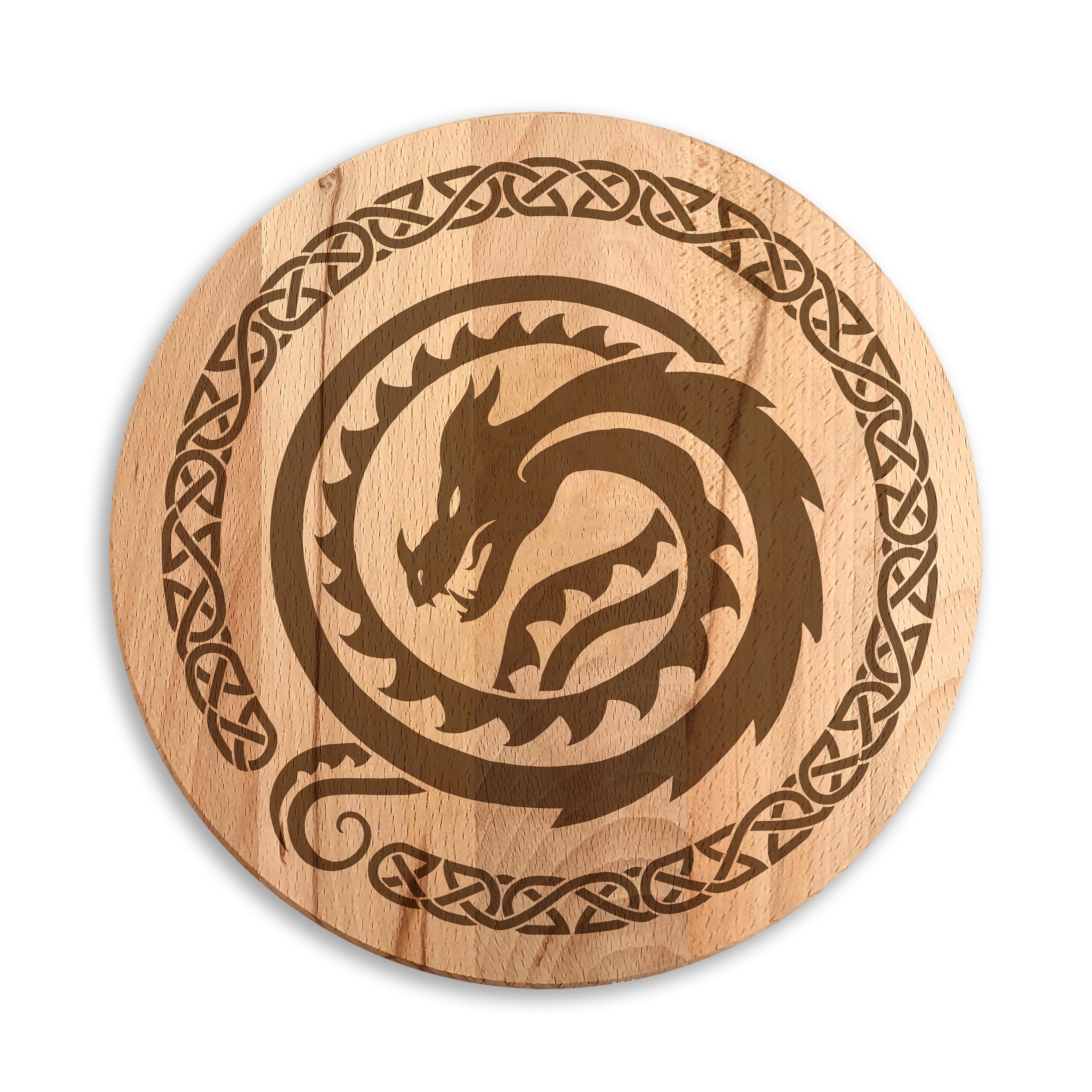 Image produit Dragons - Planche à découper avec logo
