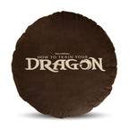 Image produit Dragons - Coussin logo marron