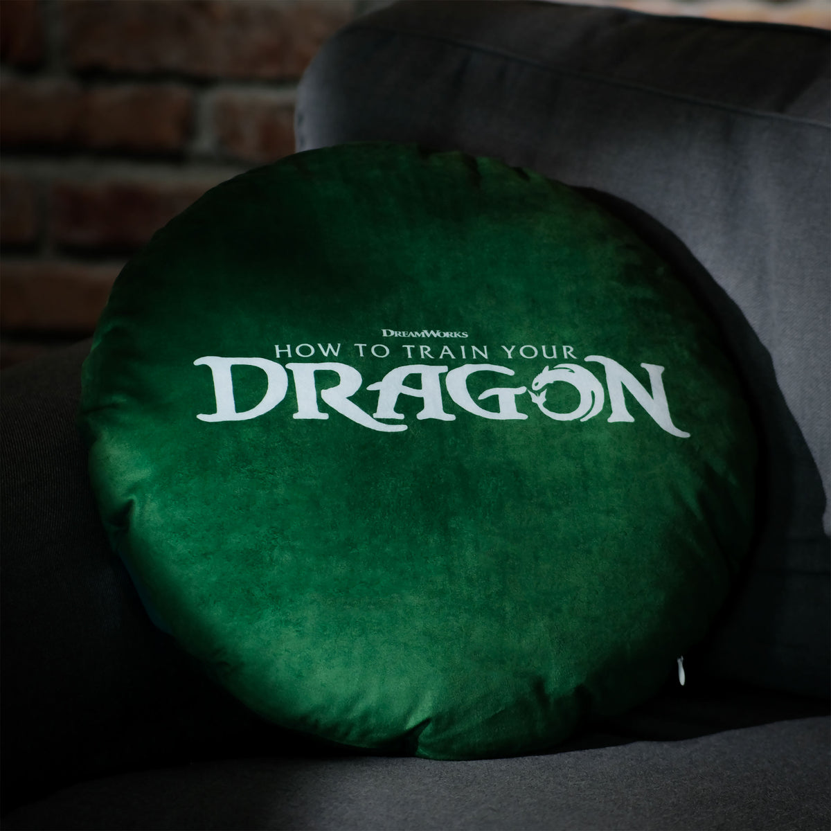 Image produit Dragons - Coussin Dragon Ouroboros Vert