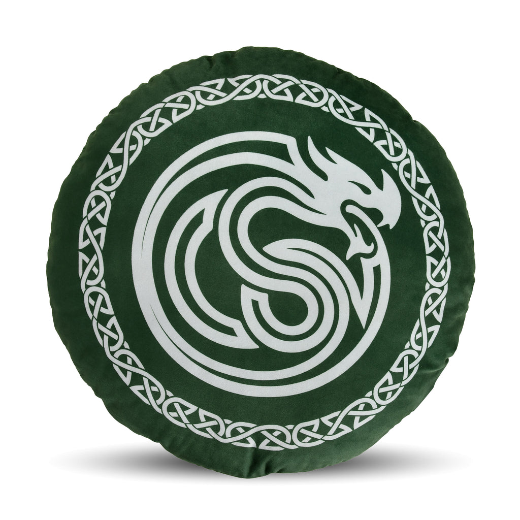 Image produit Dragons - Coussin Dragon Ouroboros Vert