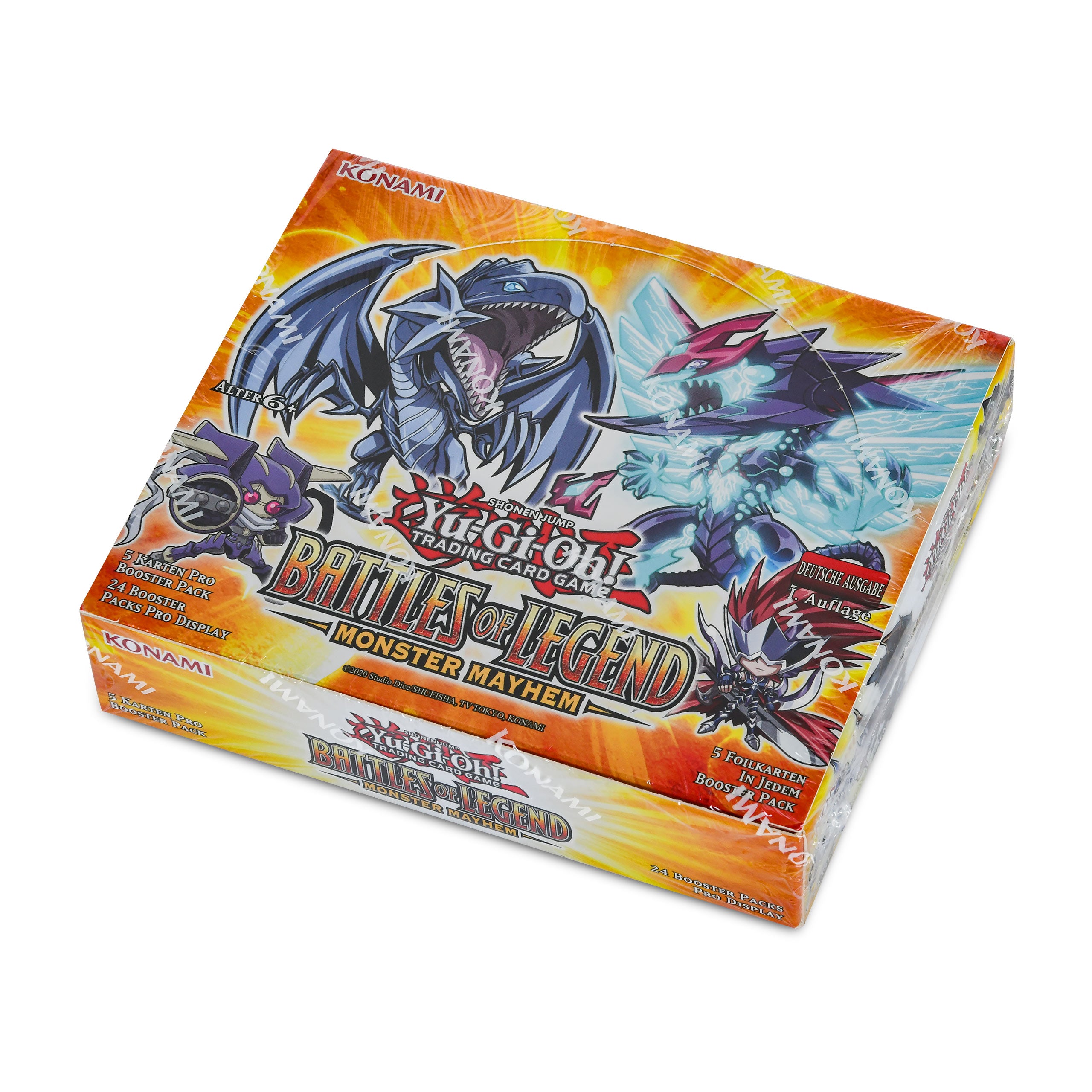 Produktbild Yu-Gi-Oh! - Battles of Legend: Monster Mayhem Sammelkarten Booster Display deutsche Version