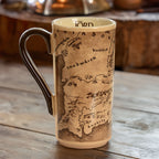 Produktbild Der Herr der Ringe - Mittelerde Karte Tasse