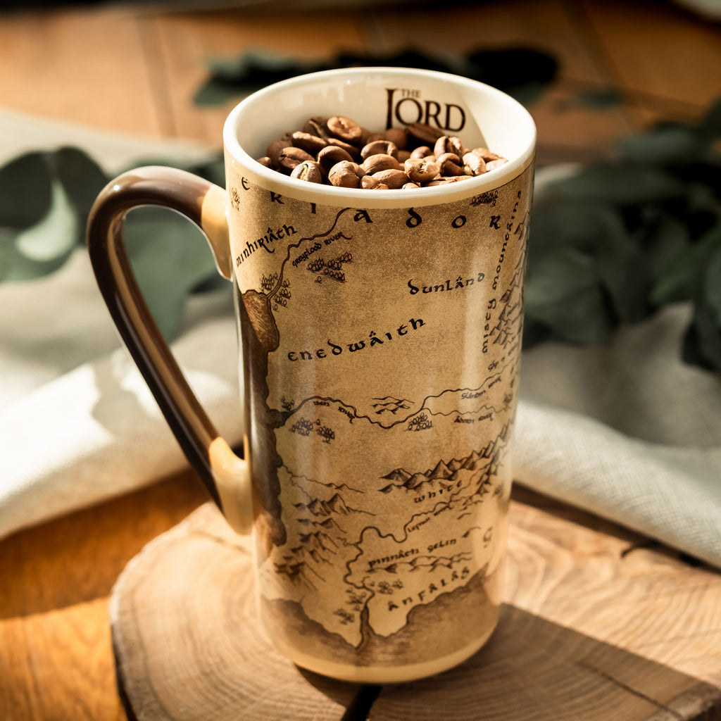 Produktbild Der Herr der Ringe - Mittelerde Karte Tasse
