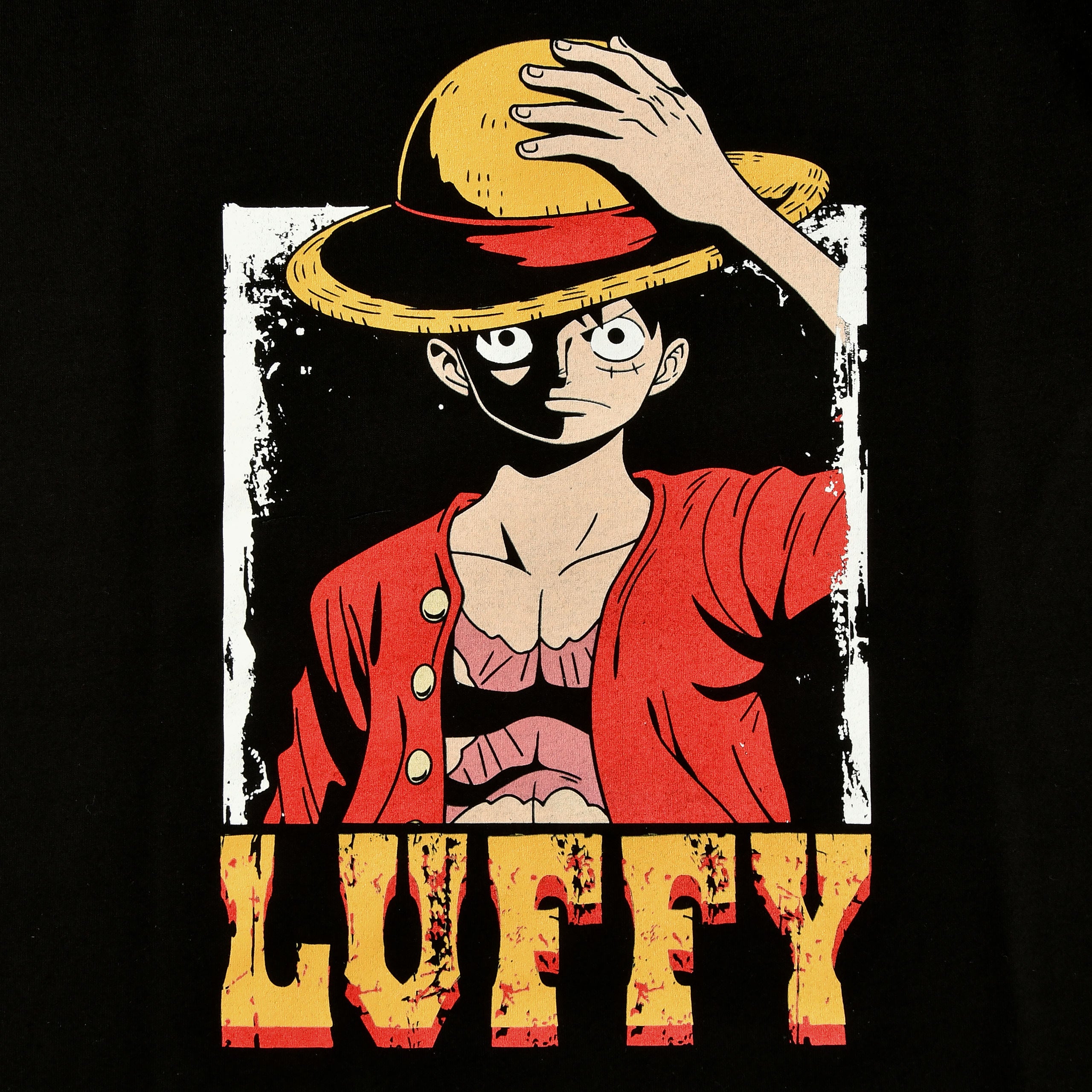Productafbeelding One Piece - Luffy T-shirt zwart