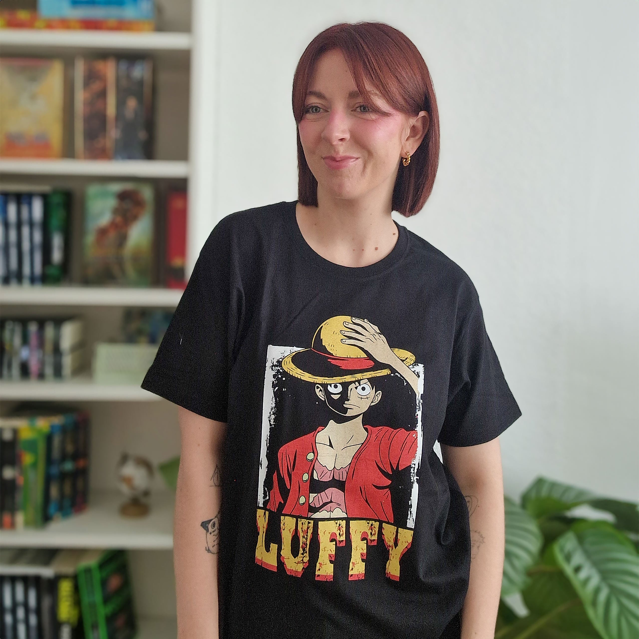 Productafbeelding One Piece - Luffy T-shirt zwart