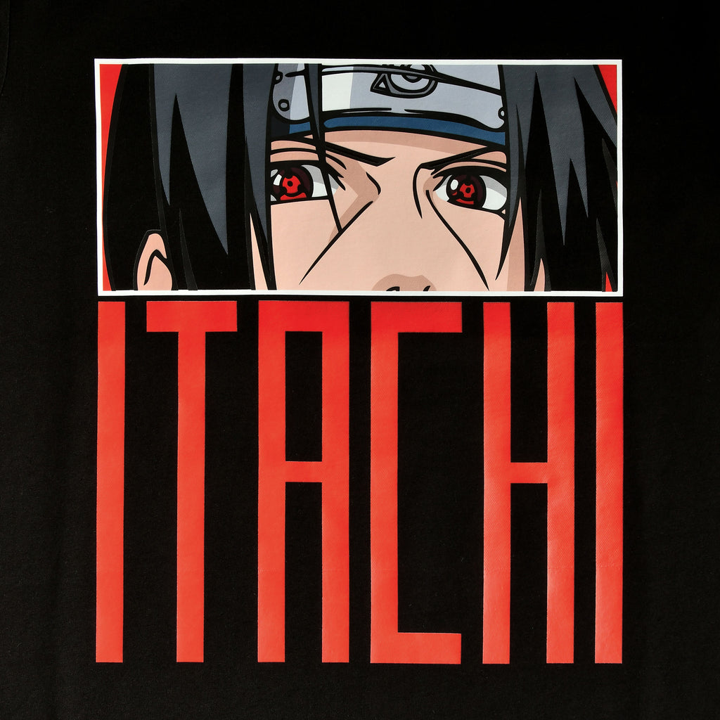 Image produit Naruto - T-shirt Itachi Eyes noir