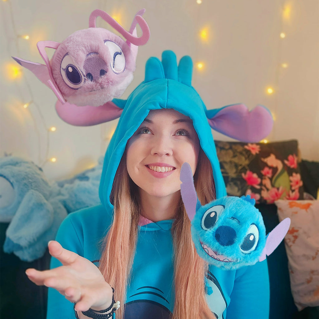 Productafbeelding Stitch Beanie Bouncers stuiterende pluchen bal - Lilo & Stitch