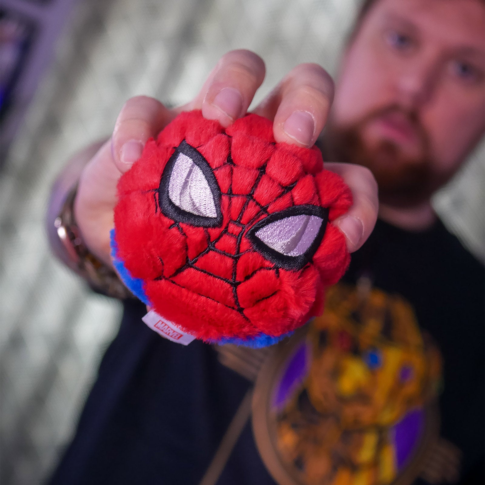 Image produit Spider-Man - Ballon en peluche rebondissant Beanie Bouncers