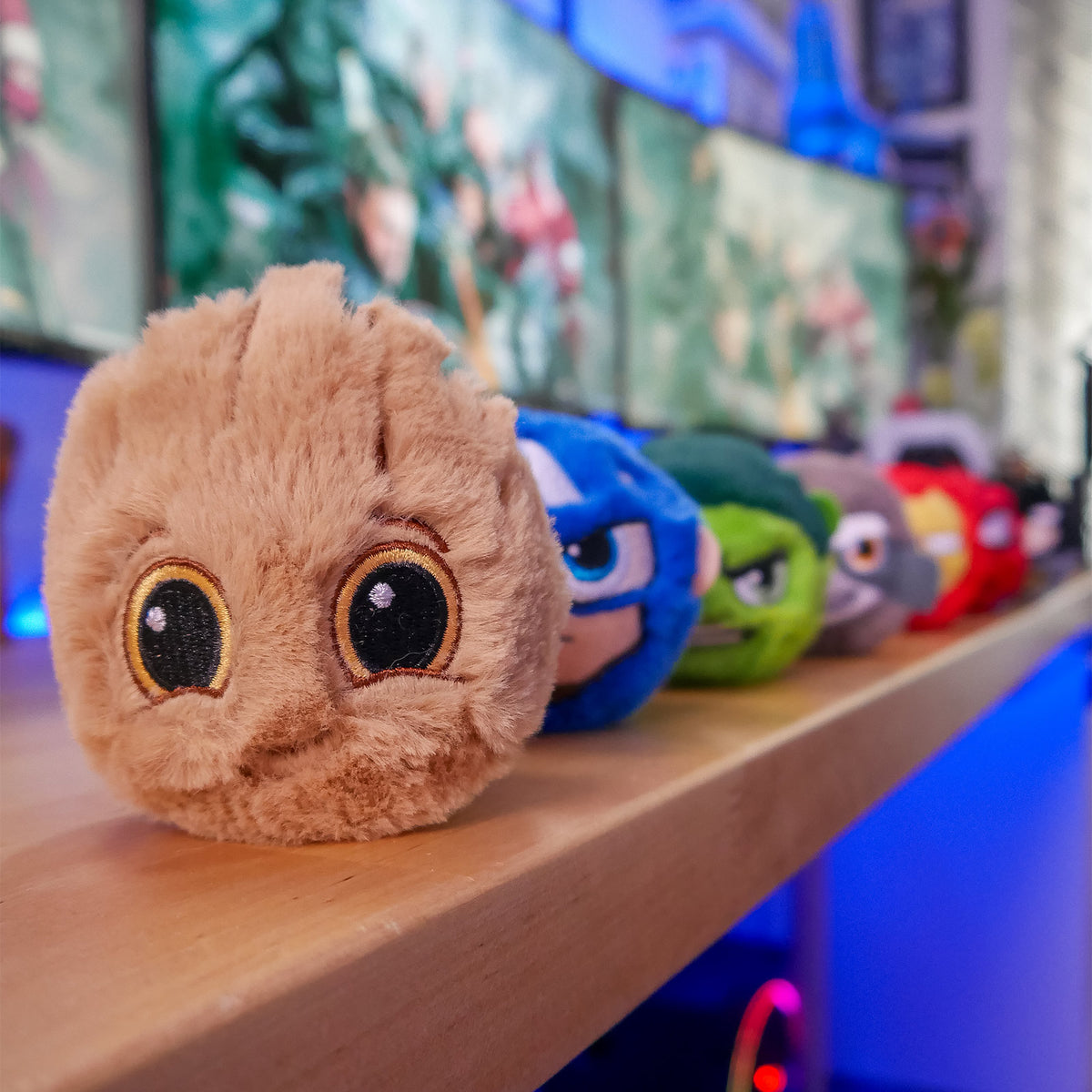 Productafbeelding Groot Beanie Bouncers Stuiterende Pluche Bal - Guardians of the Galaxy