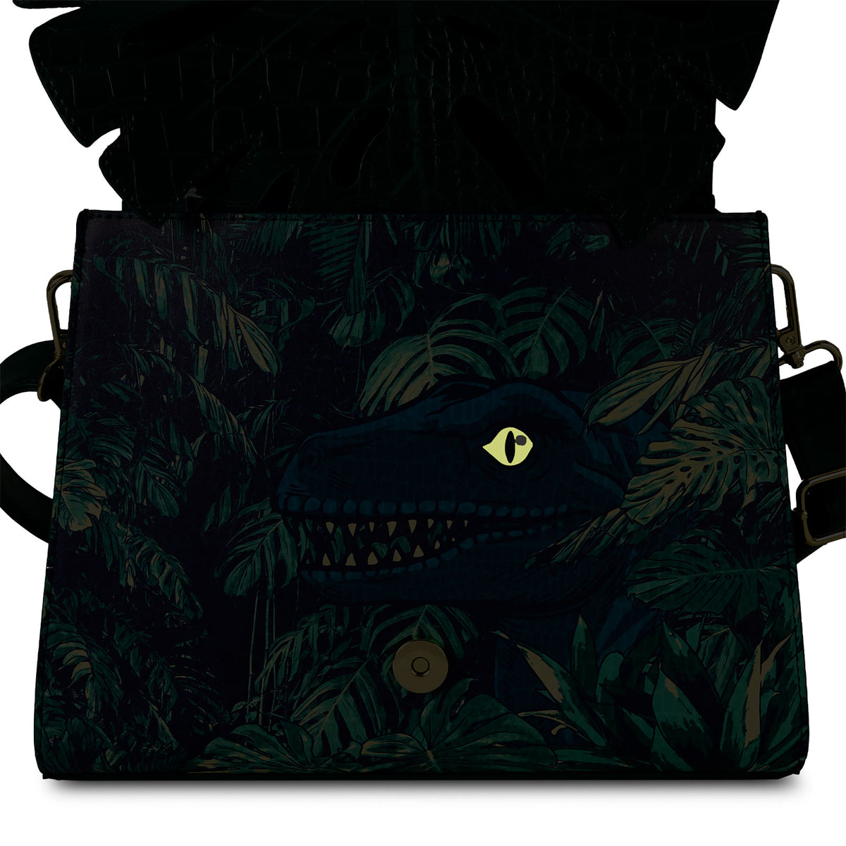 Image produit Sac bandoulière Velociraptor Glow in the Dark - Jurassic World