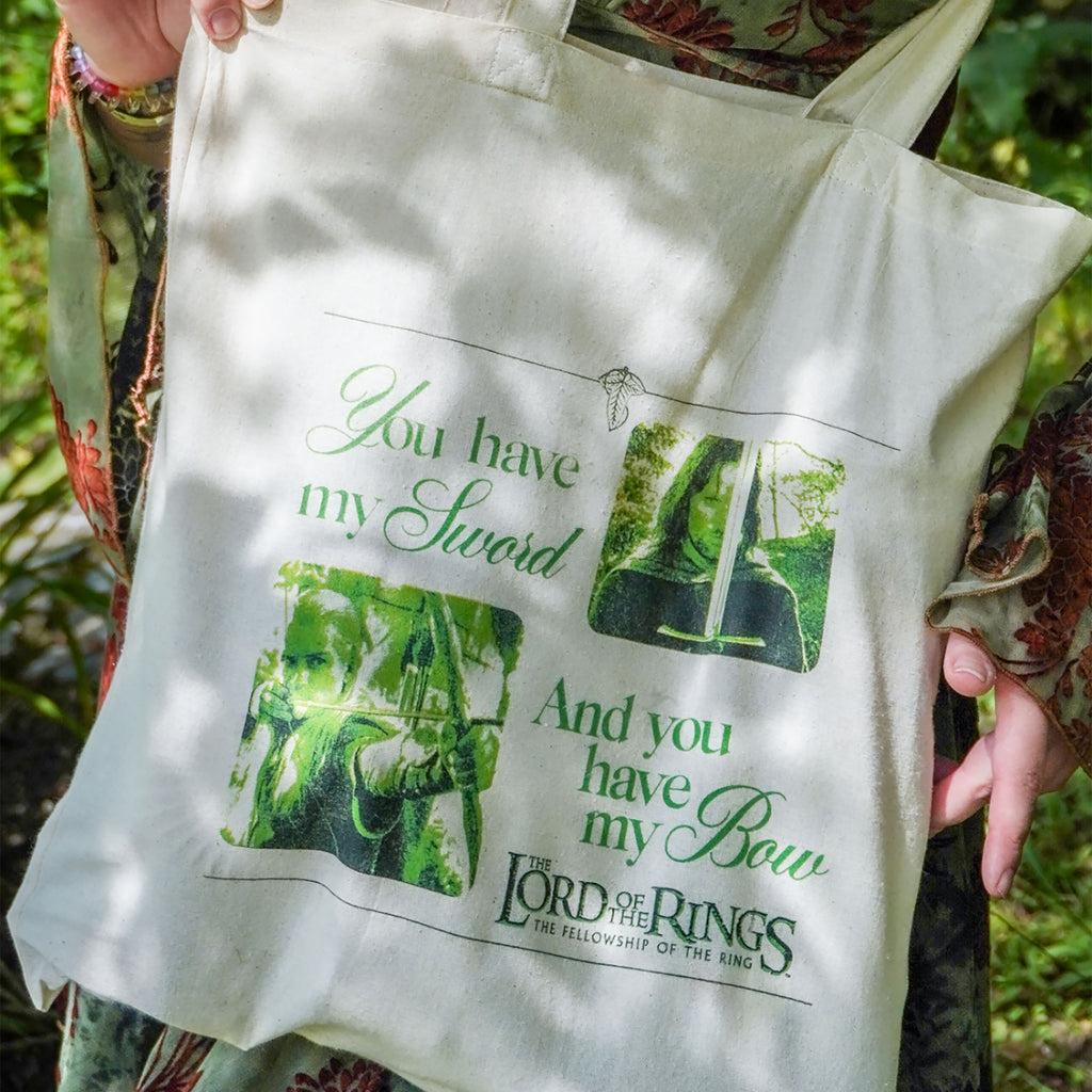 Productafbeelding In de Ban van de Ring - Aragorn en Legolas Tote Bag