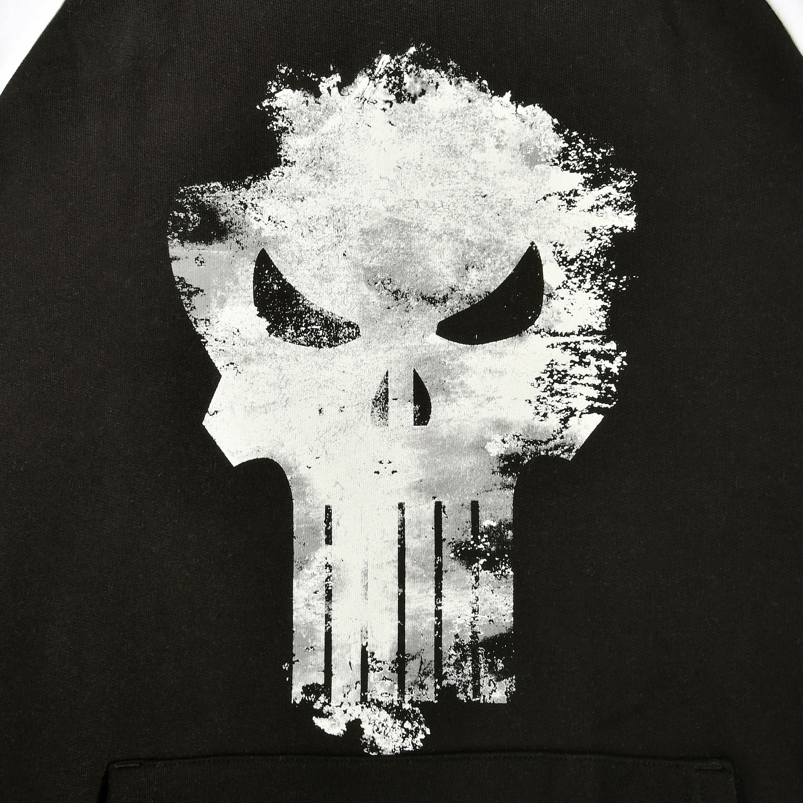 Image produit Punisher - Sweat à capuche logo noir