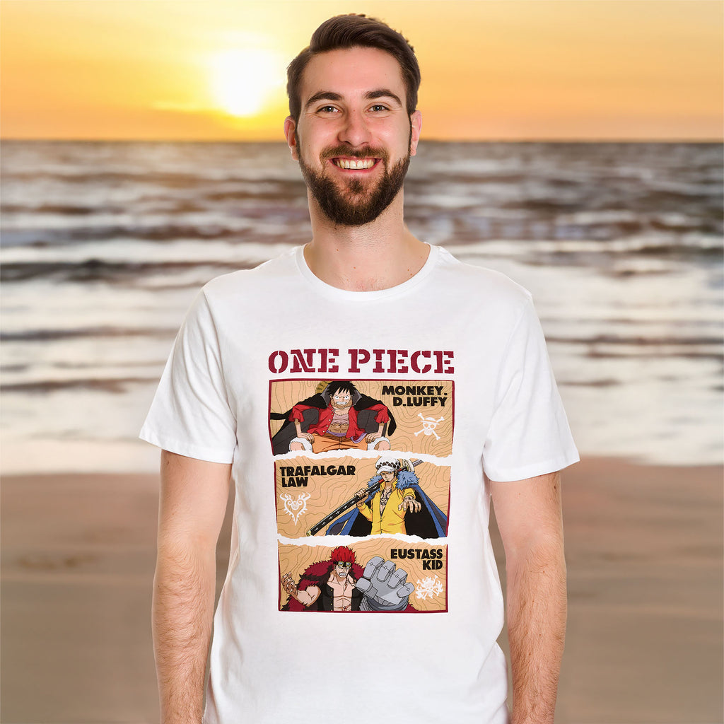Produktbild One Piece - Characters T-Shirt weiß