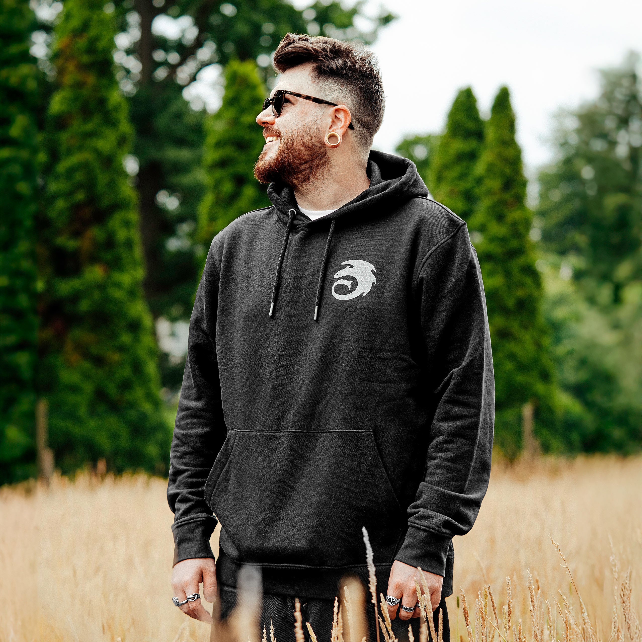 Productafbeelding Hoe Tem Je Een Draak - Night Fury Legend Hoodie zwart