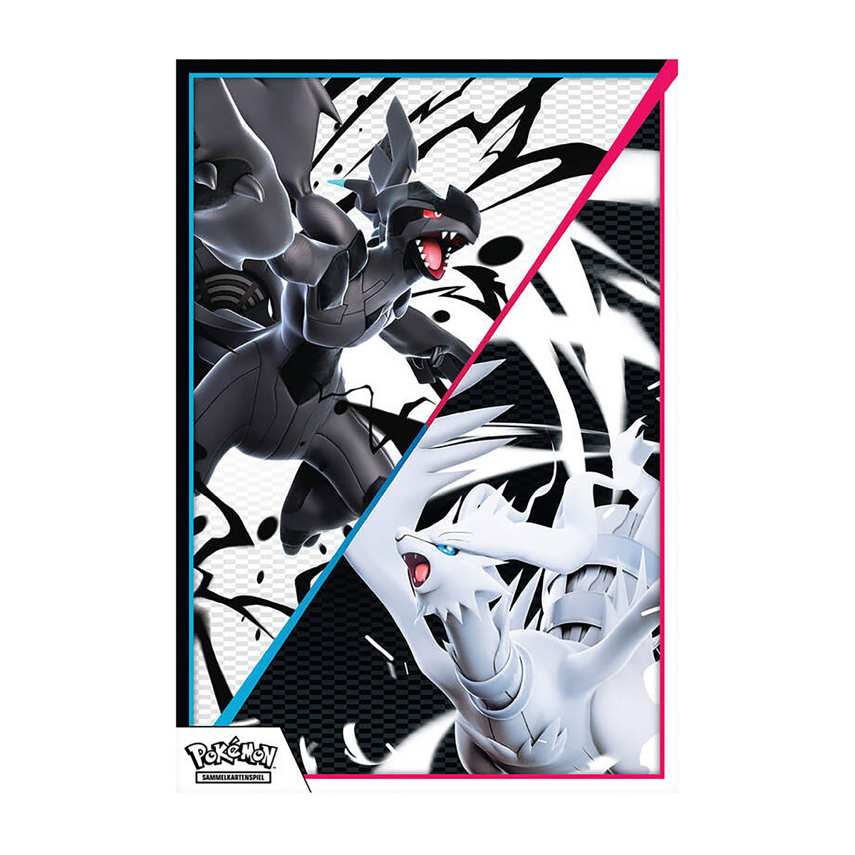 Image produit Pokemon - Éclairs Noirs & Flamme Blanche Coffret de Cartes à Collectionner avec Poster