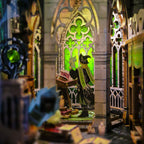 Productafbeelding Darkness Common Room Book Nook houten modelbouwset voor Harry Potter-fans
