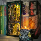 Productafbeelding Darkness Common Room Book Nook houten modelbouwset voor Harry Potter-fans