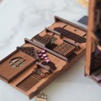 Image produit Sakura - Sous le cerisier Sakura Book Nook Modèle Kit Bois