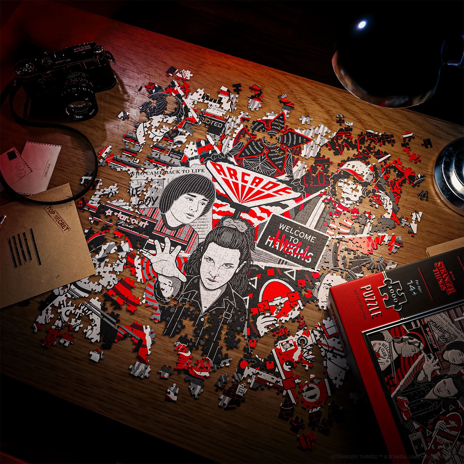 Image produit Stranger Things - Puzzle Premium Upside Down