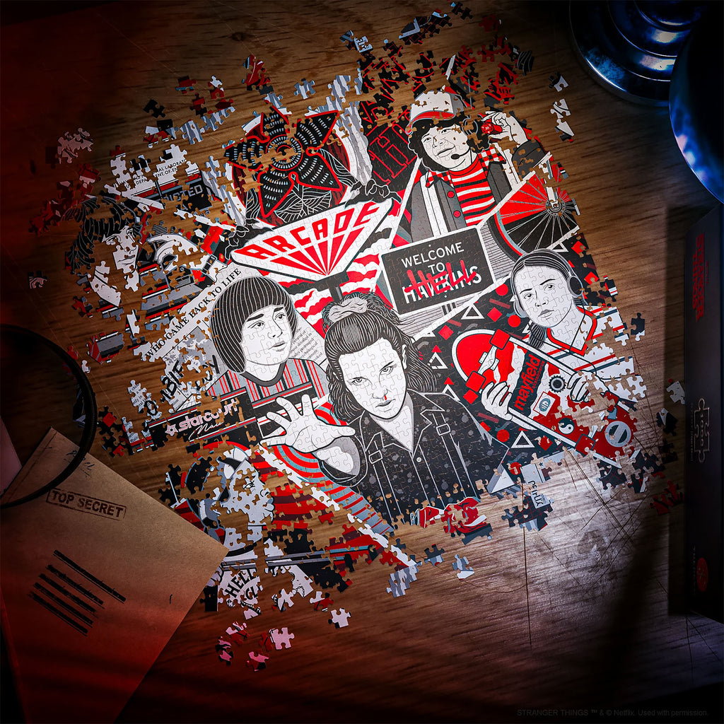 Image produit Stranger Things - Puzzle Premium Upside Down