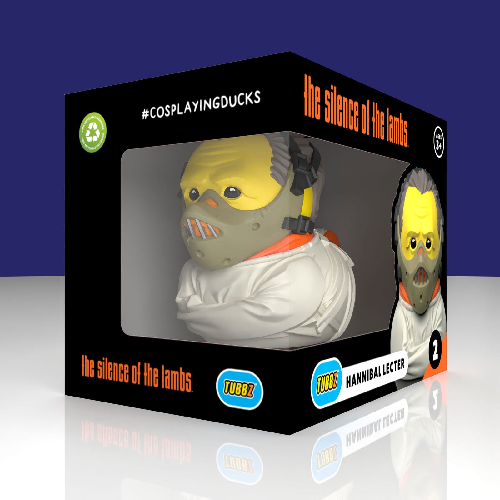 Productafbeelding Hannibal Lecter TUBBZ deco-eend – The Silence of the Lambs