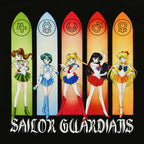 Productafbeelding Sailor Moon - Sailor Guardians Inner Senshi T-shirt zwart