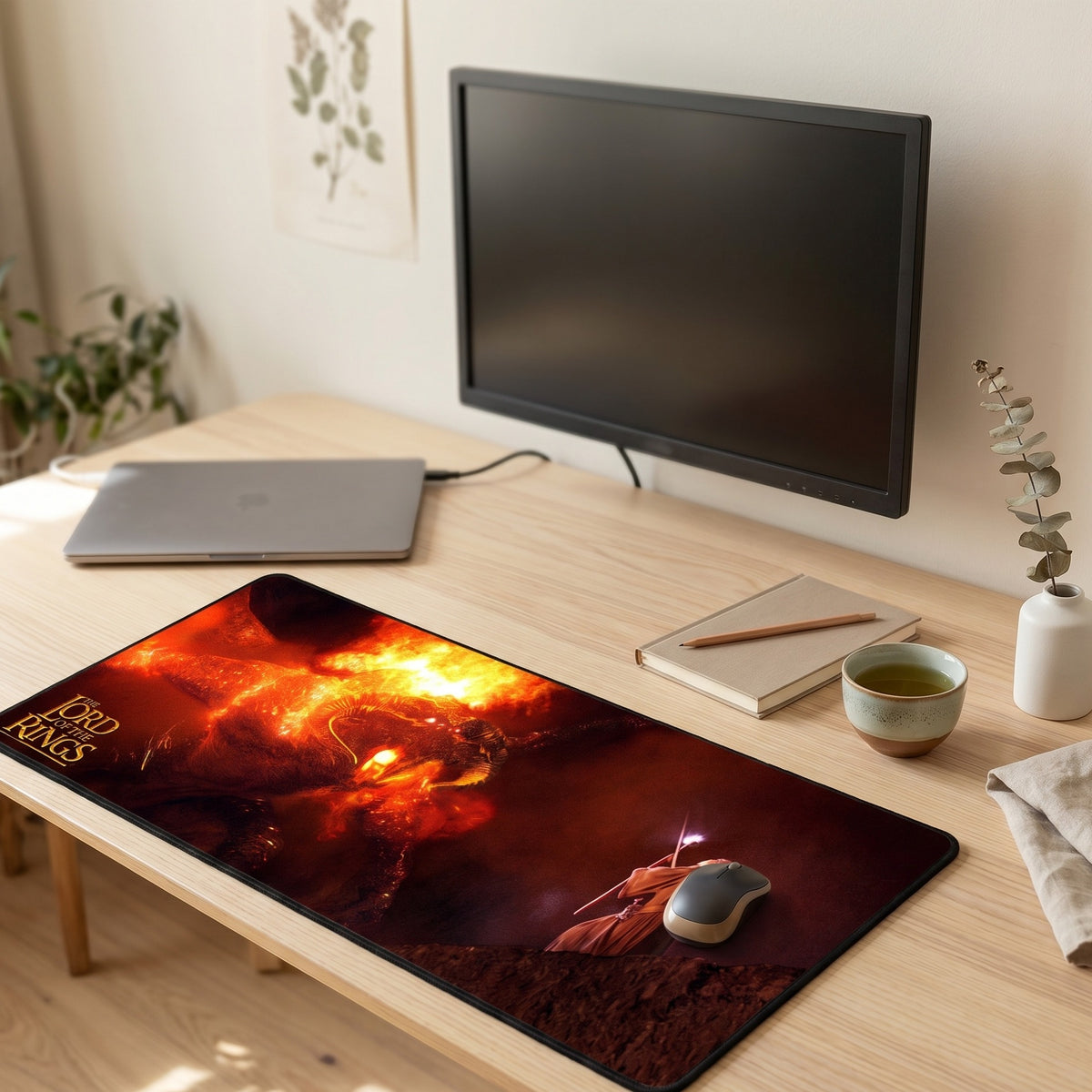 Productafbeelding In de Ban van de Ring - Balrog Muismat