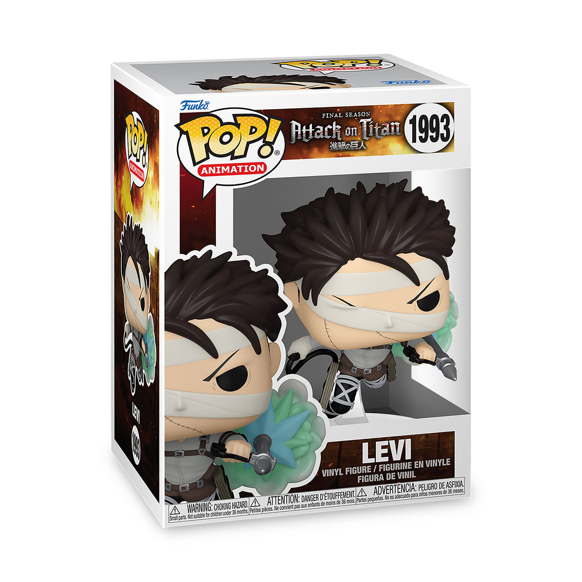 Productafbeelding Attack on Titan - Levi (SP-1) Funko Pop Figuur