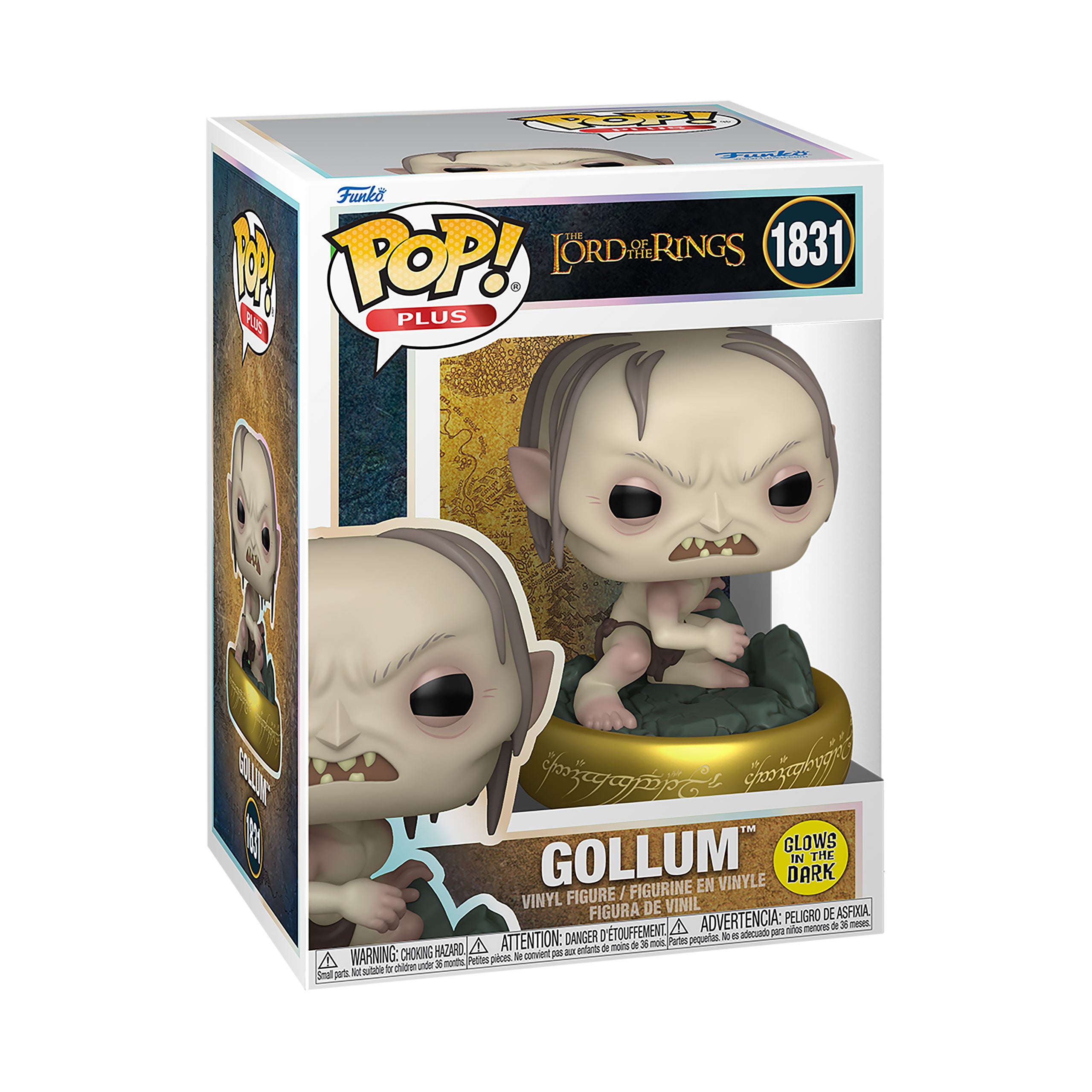 Productafbeelding The Lord of the Rings – Gollum Glow-in-the-Dark Funko Pop!-figuur