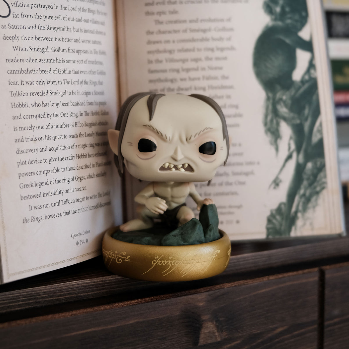 Productafbeelding The Lord of the Rings – Gollum Glow-in-the-Dark Funko Pop!-figuur