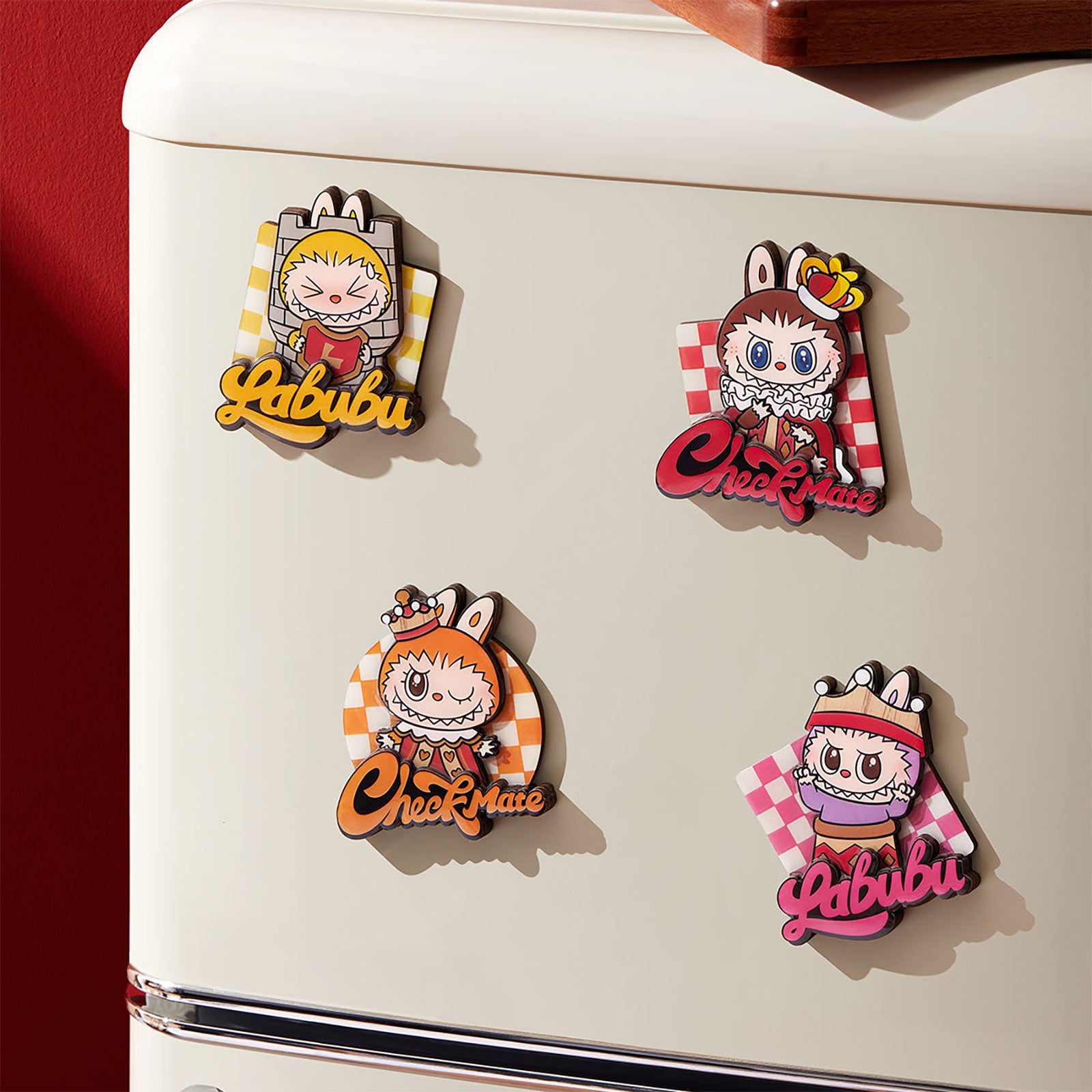 Productafbeelding Labubu - The Monsters Let's Checkmate Series POP MART Mystery Magnet Display