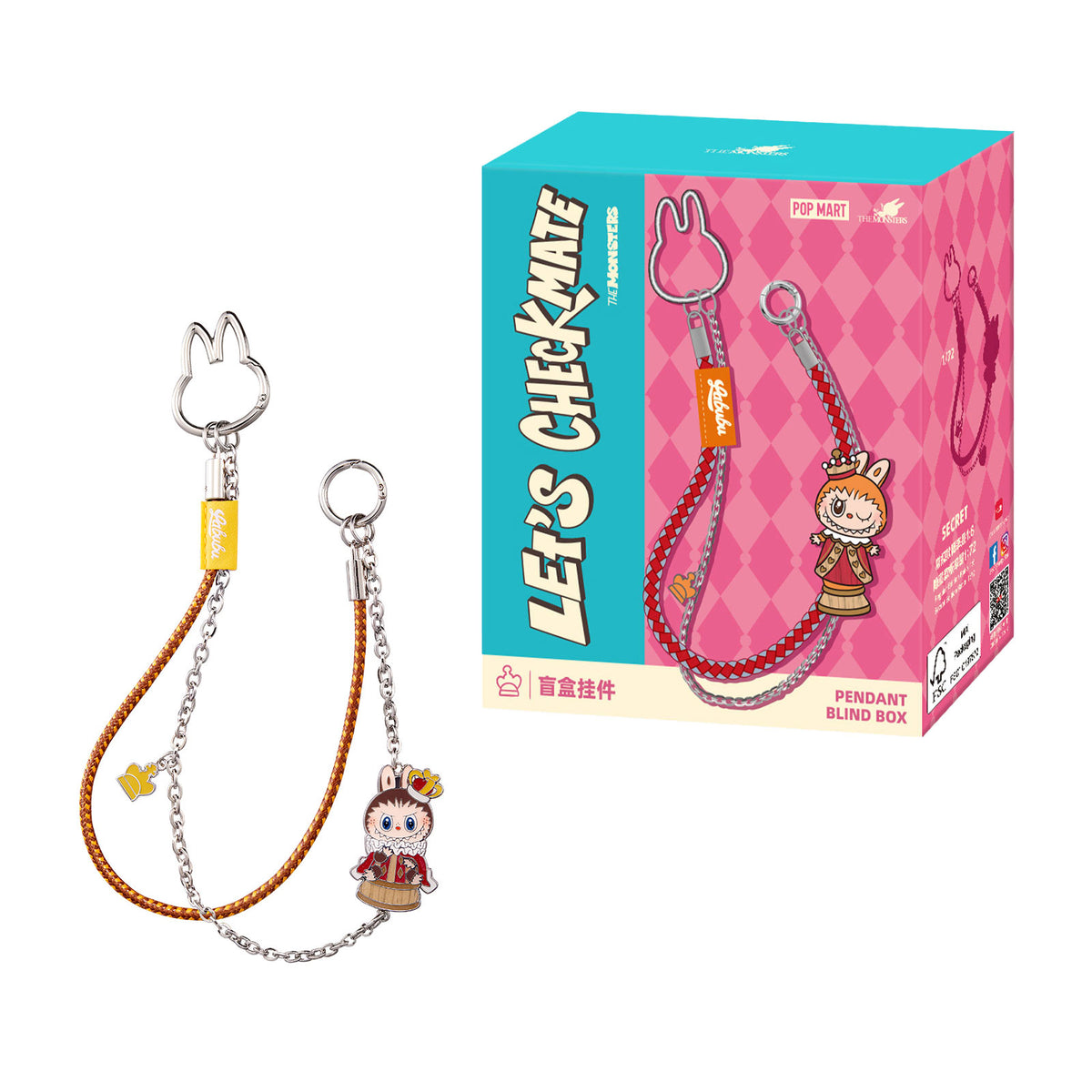 Productafbeelding The Monsters - Let's Checkmate Series POP MART Mystery Hanger