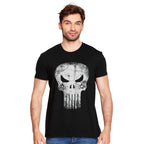 Produktbild Punisher - Skull Distress Logo T-Shirt schwarz