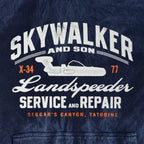 Image produit Star Wars - Sweat à capuche Skywalker bleu