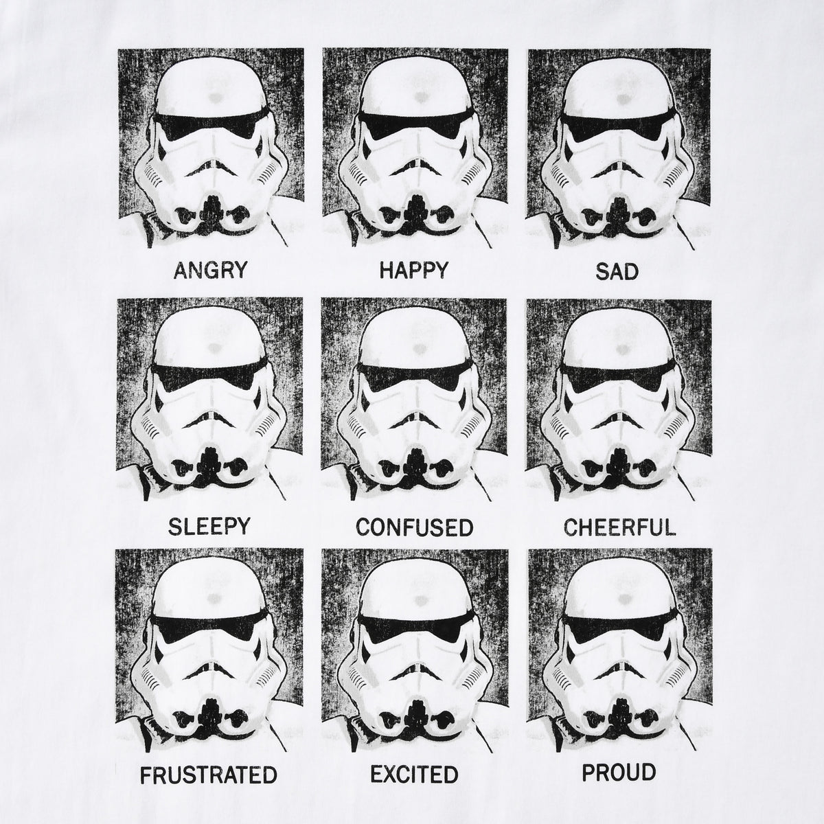 Image produit T-shirt Stormtrooper Multiface blanc - Star Wars
