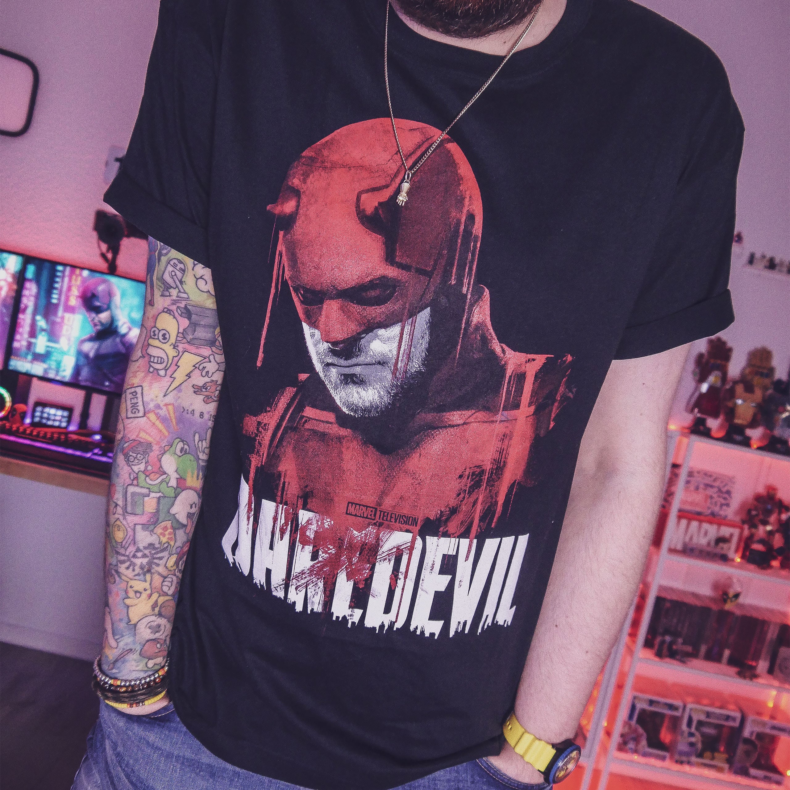 Image produit Daredevil - Blood T-shirt noir