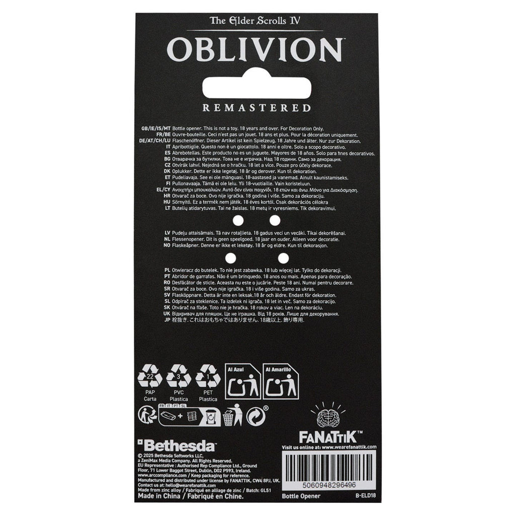 Image produit The Elder Scrolls IV: Oblivion - Décapsuleur Mehrune's Razor