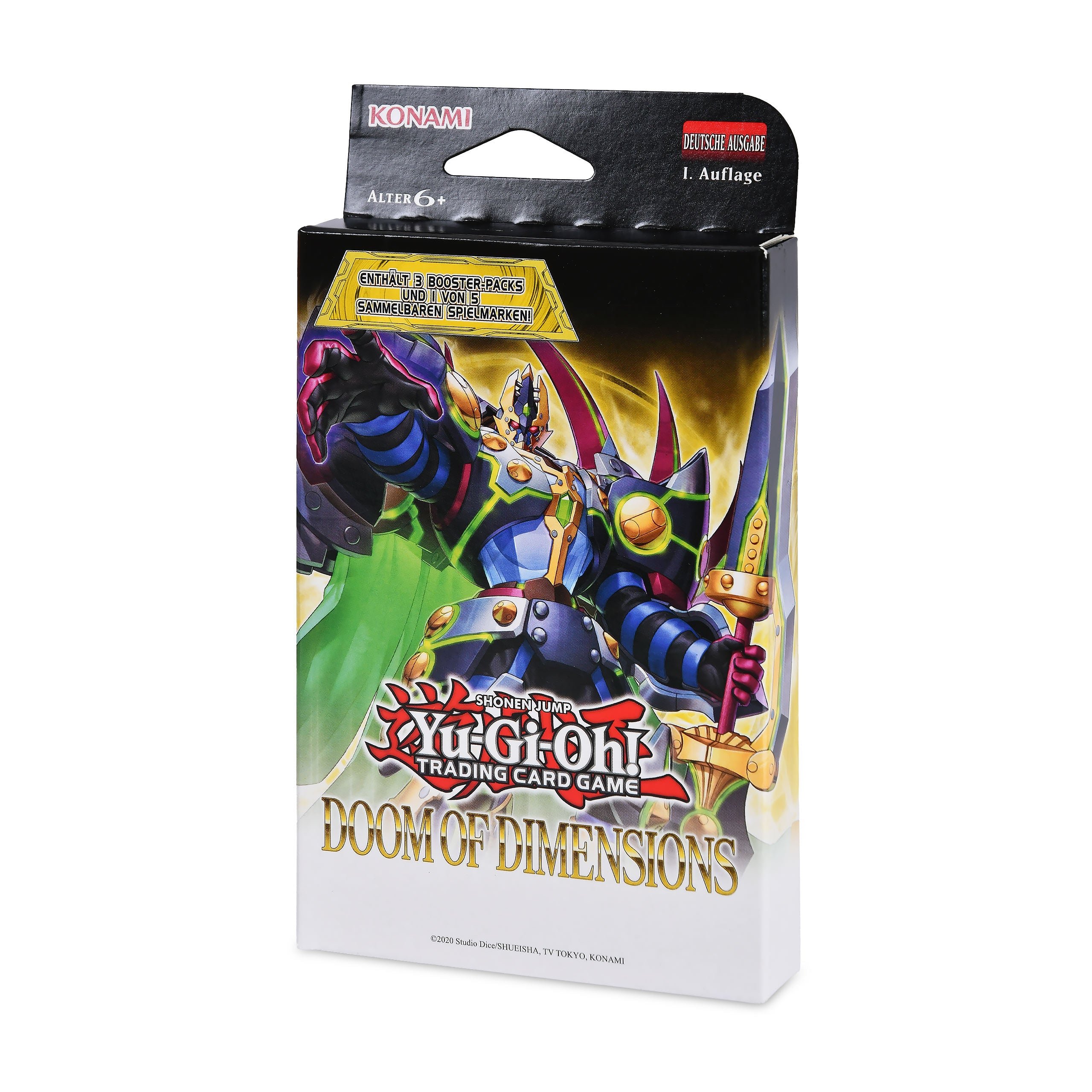 Productafbeelding Yu-Gi-Oh! - Doom of Dimensions Tuck Box Duitse versie