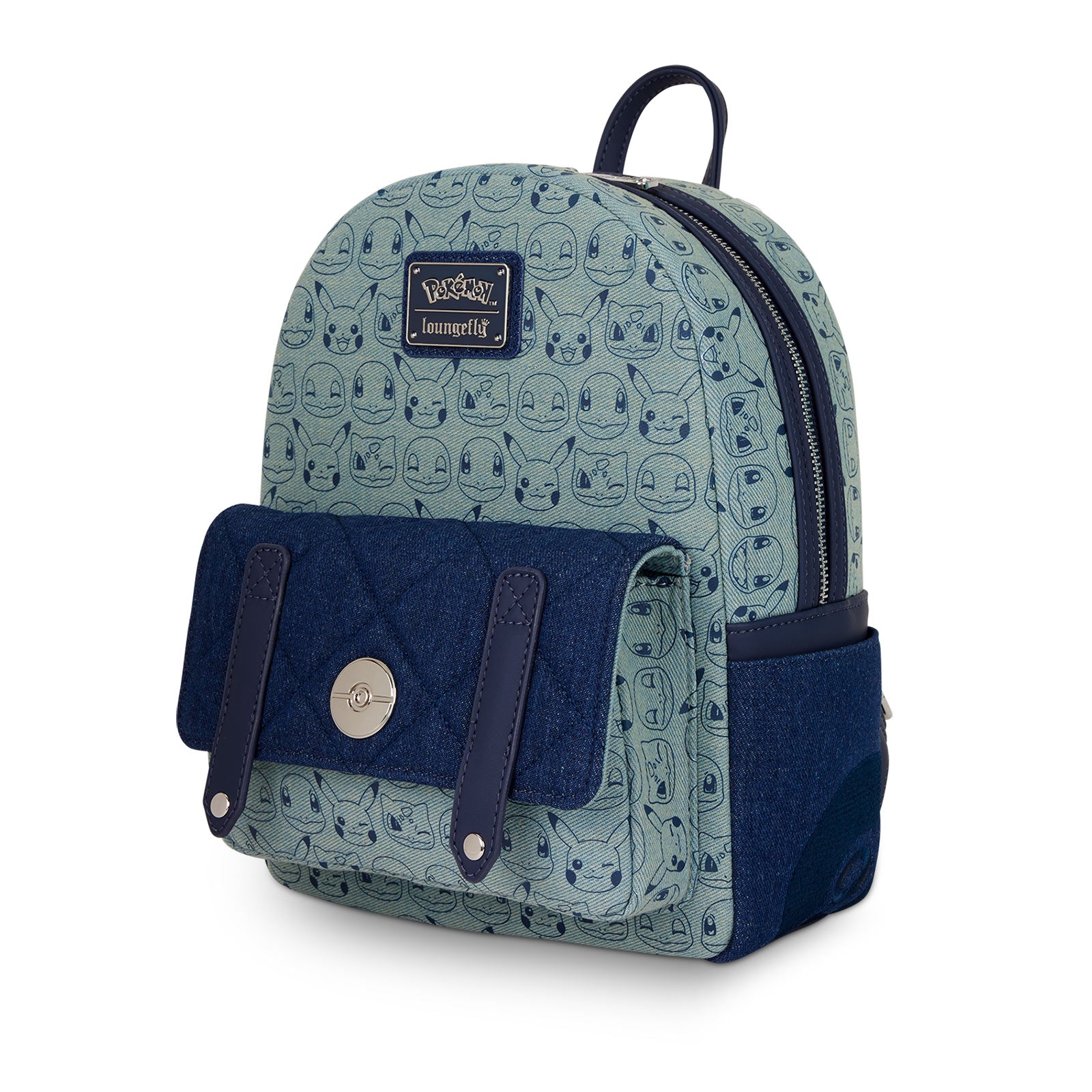 Produktbild Pikachu Denim Mini Rucksack - Pokemon