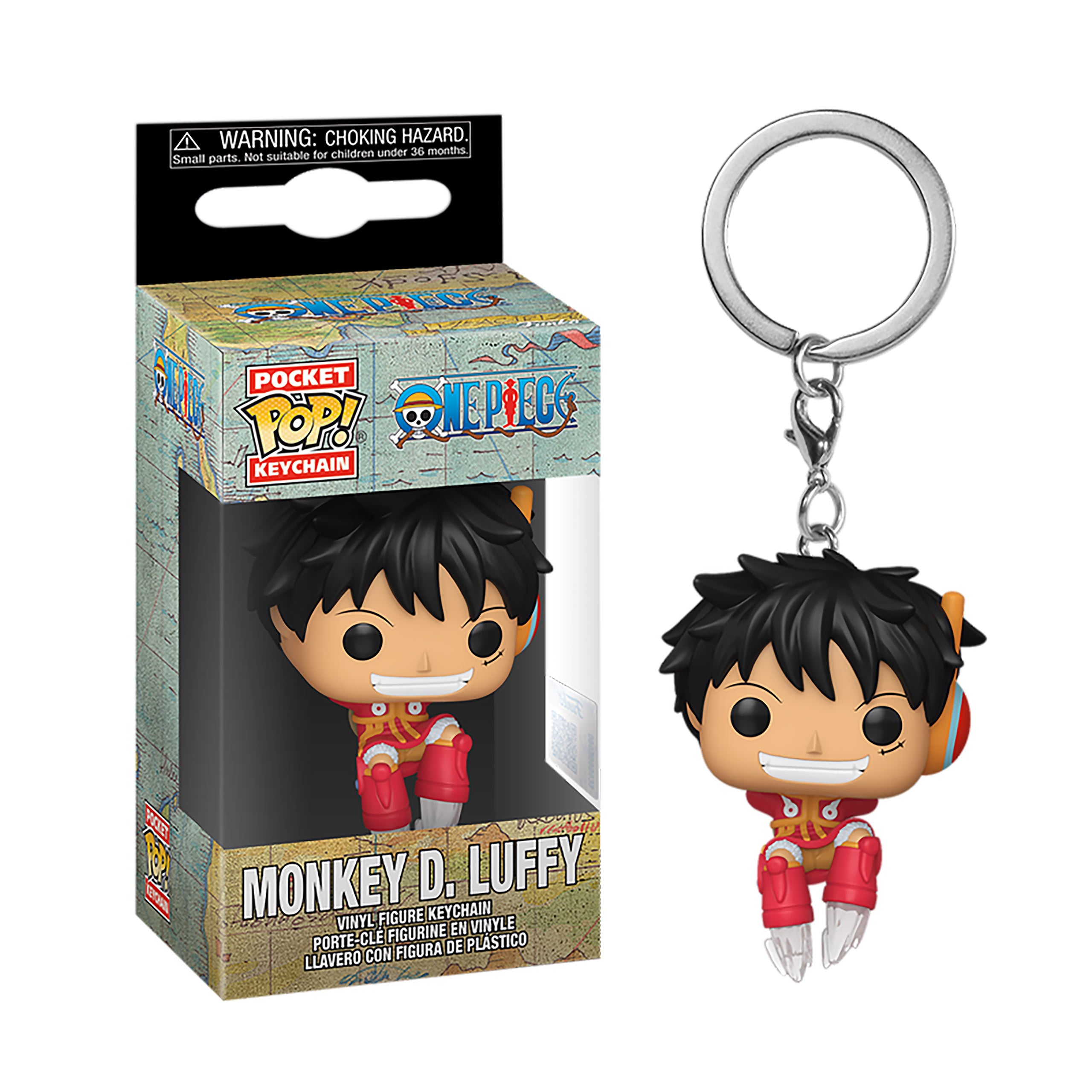 Image produit One Piece - Porte-clés Funko Pop Luffy