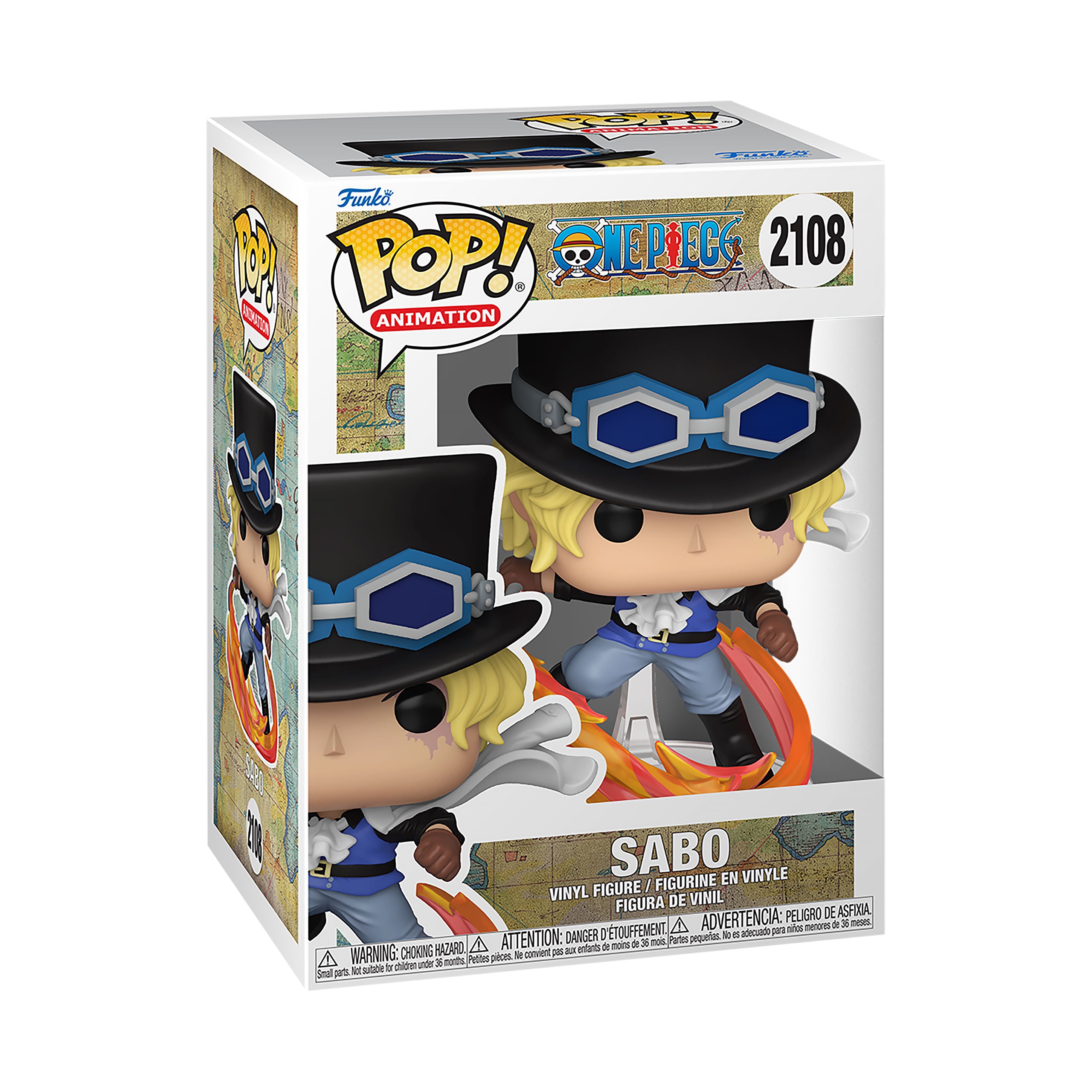 Image produit One Piece - Figurine Funko Pop Sabo