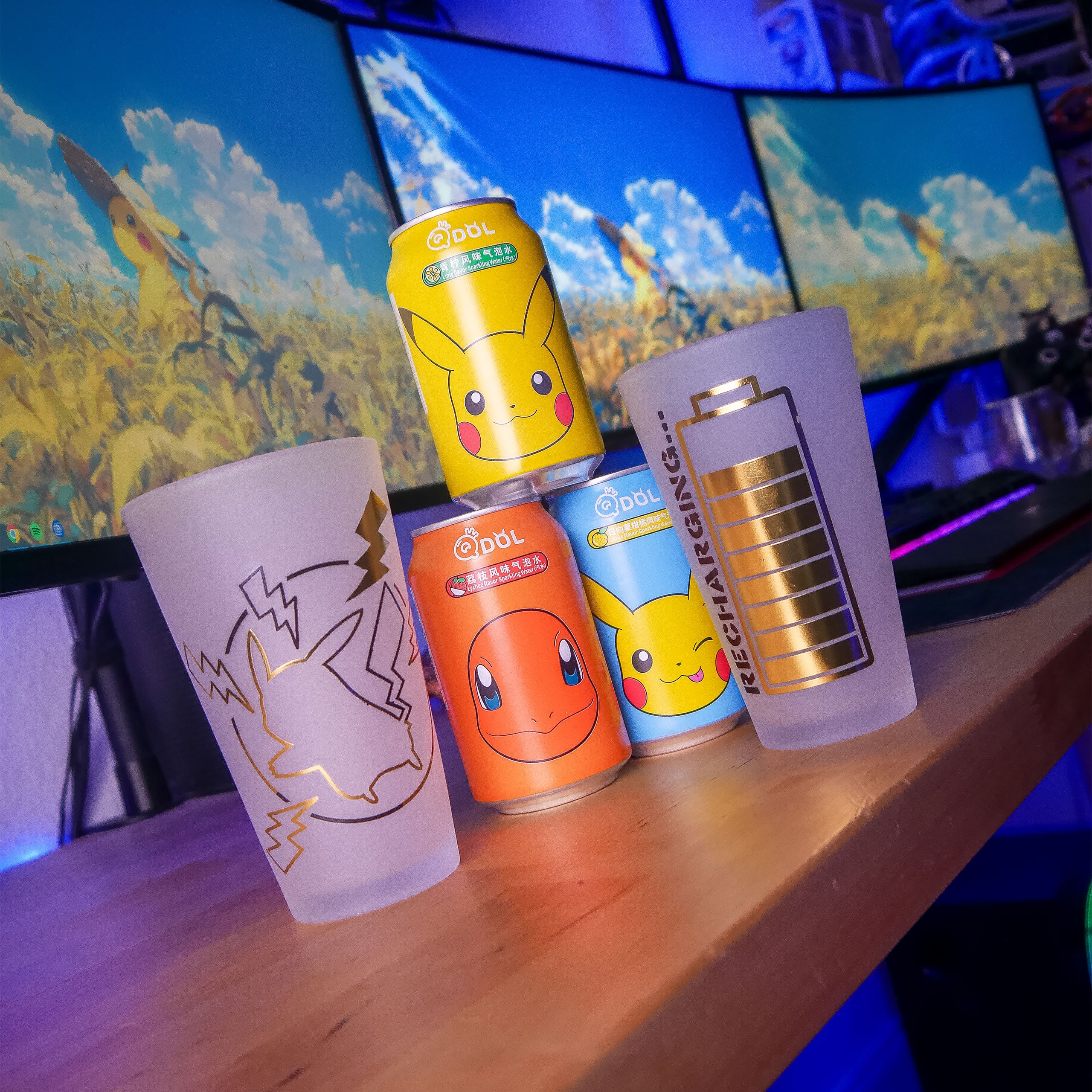 Productafbeelding Pokemon - Thunderstruck Glazenset van 2
