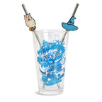 Productafbeelding Harry Potter - Zweinstein Glas met 2 Rietjes