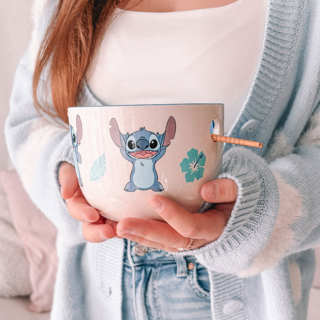Image produit Bol à Ramen Stitch Aloha avec Baguettes - Lilo & Stitch