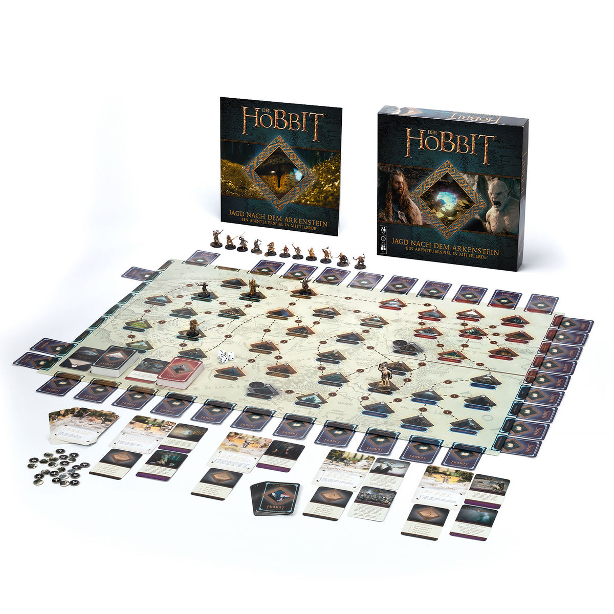 Productafbeelding De Hobbit - Jacht op de Arkenstone Bordspel