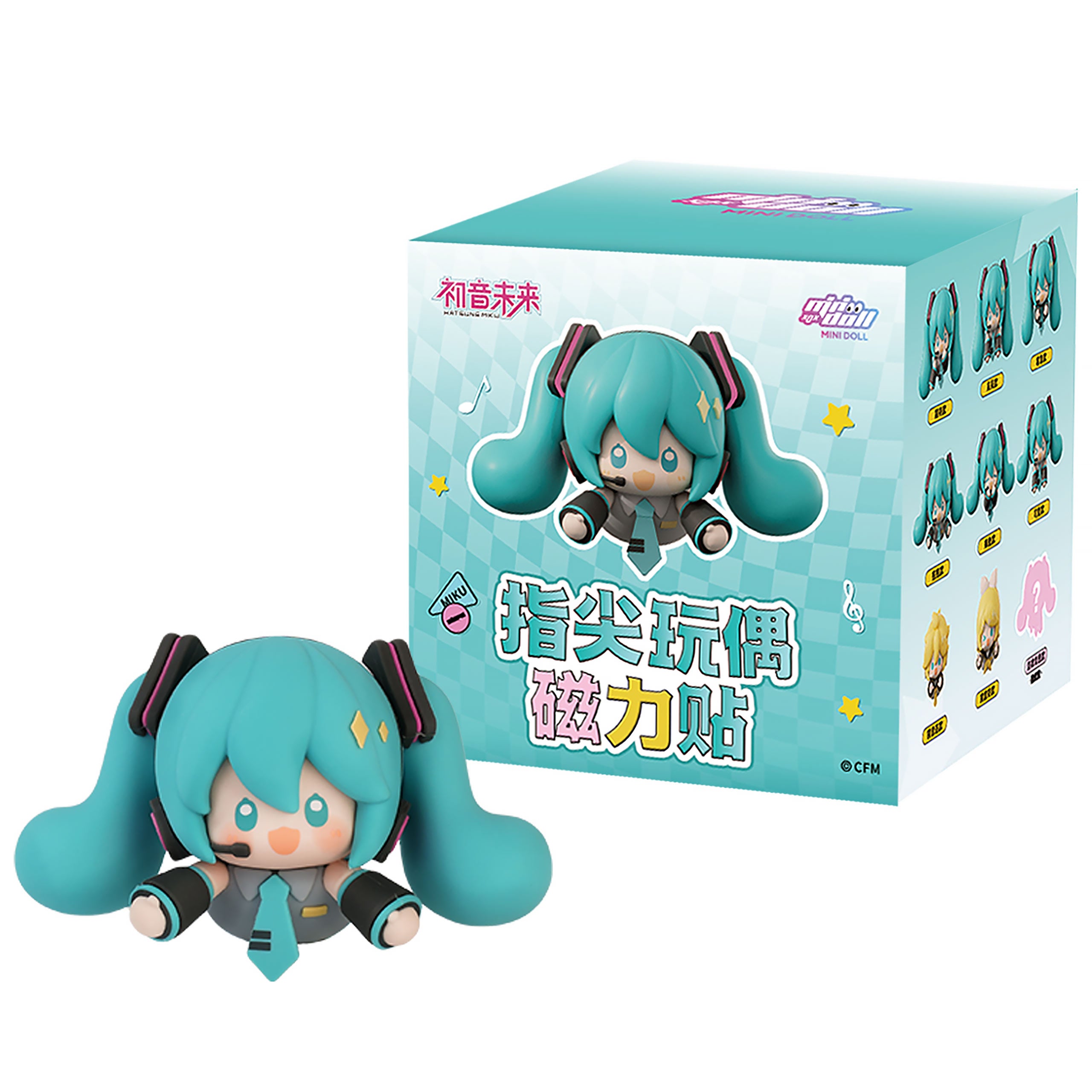 Produktbild Hatsune Miku - Fingertip Mystery Magnet