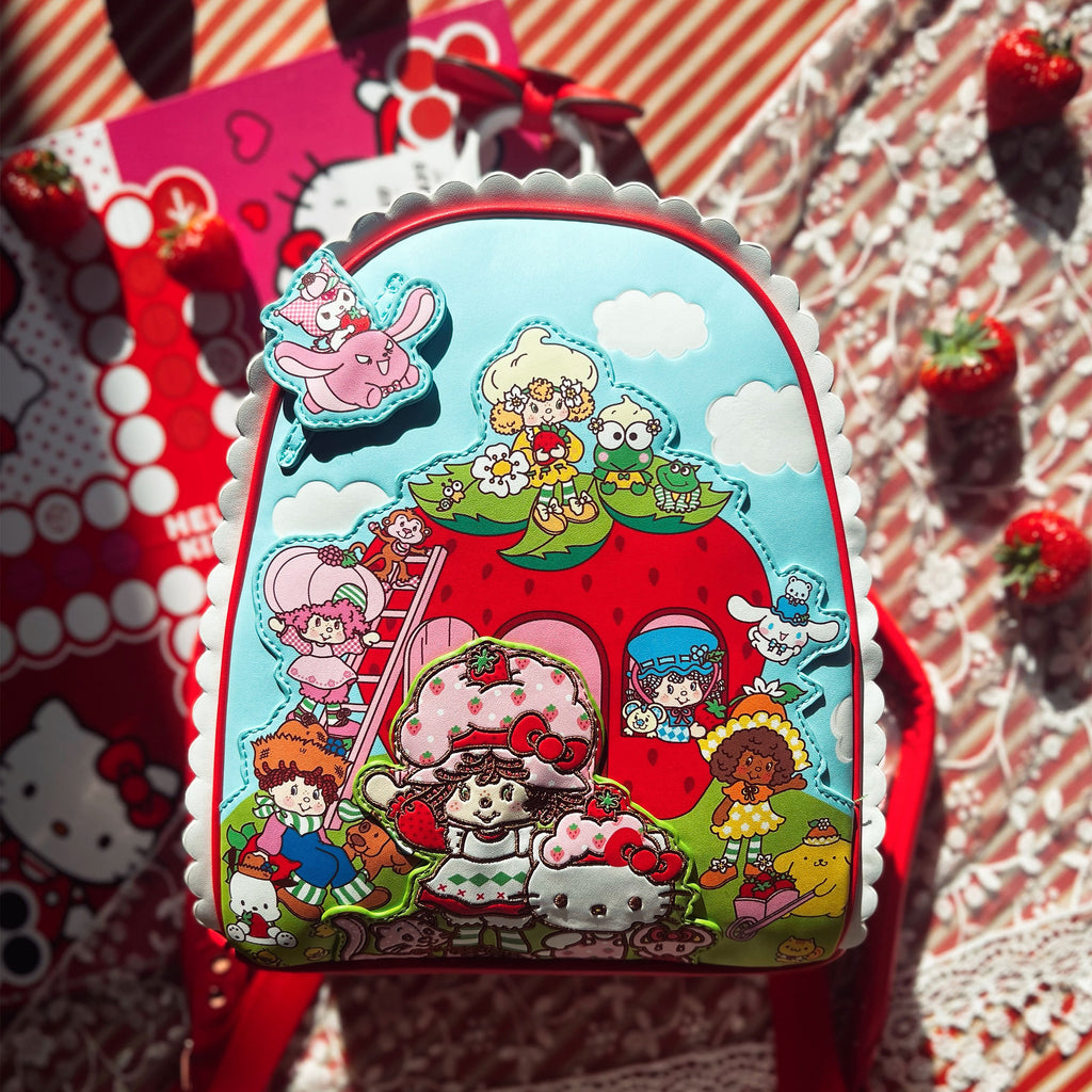 Image produit Sanrio - Charlotte aux Fraises et Hello Kitty Mini sac à dos