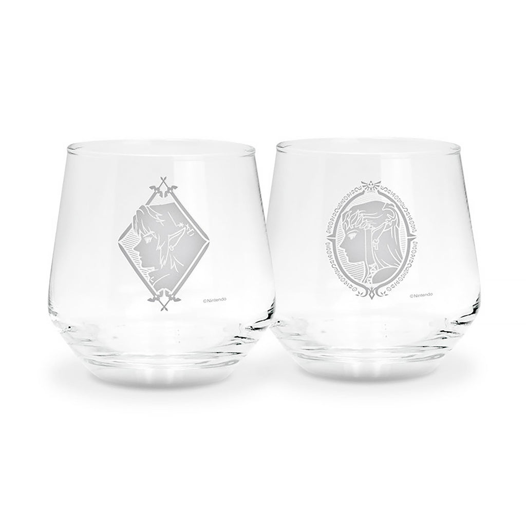 Productafbeelding Zelda - Link & Zelda glazenset (2 stuks)